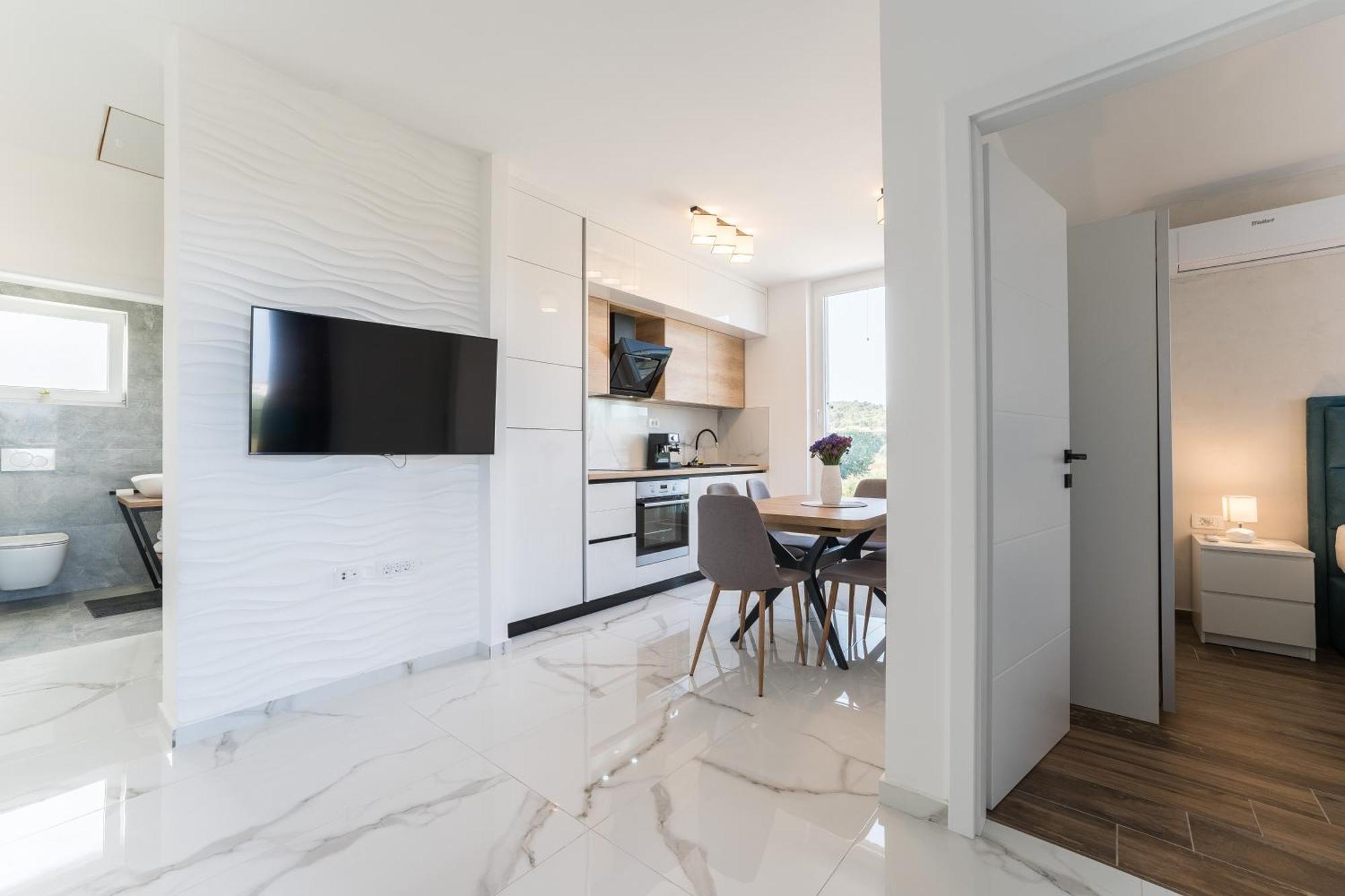 Luxury D Apartments Bibinje Rum bild